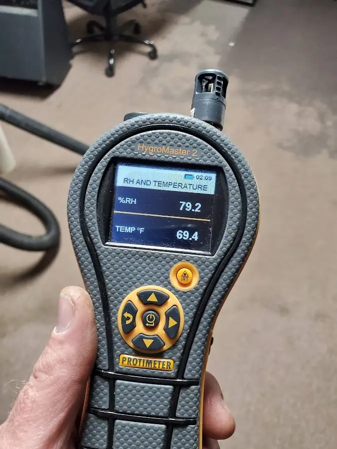 Moisture meter humidity assessment for Mold Remediation & Removal in Sun Lakes