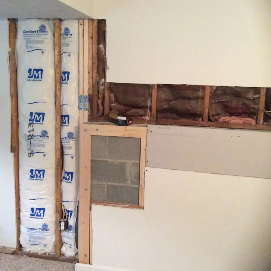 Wall insulation replacement during Odor Removal & Deodorization in Sun Lakes